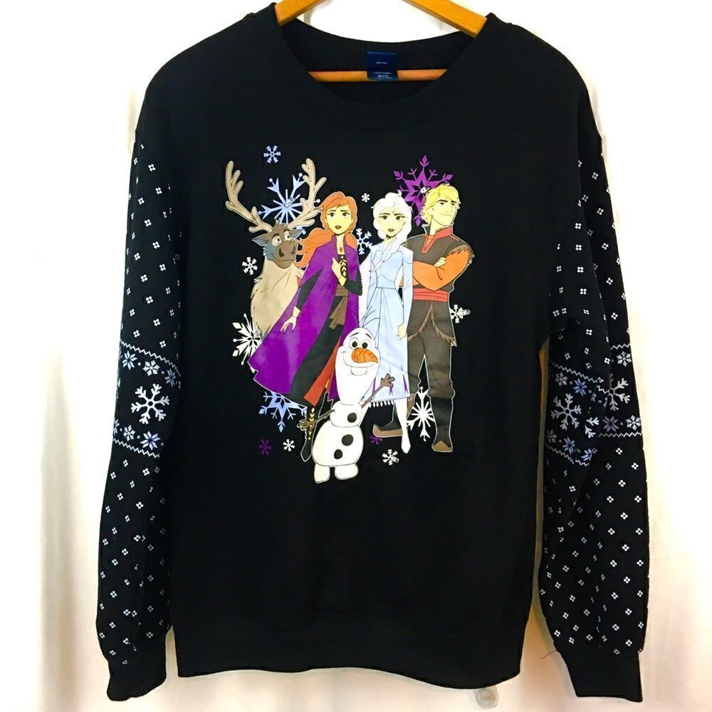 Disney Frozen II light up winter sweatshirt Small
